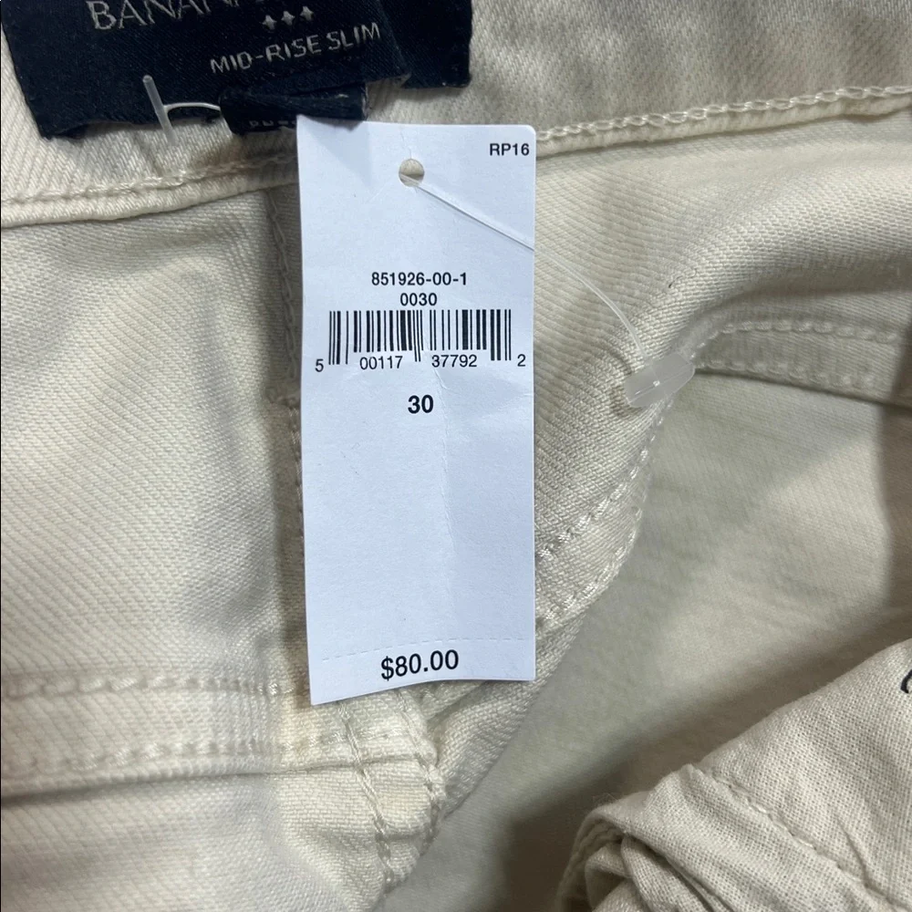 Banana republic vintage stretch slim jeans size 30 - Picture 4 of 11
